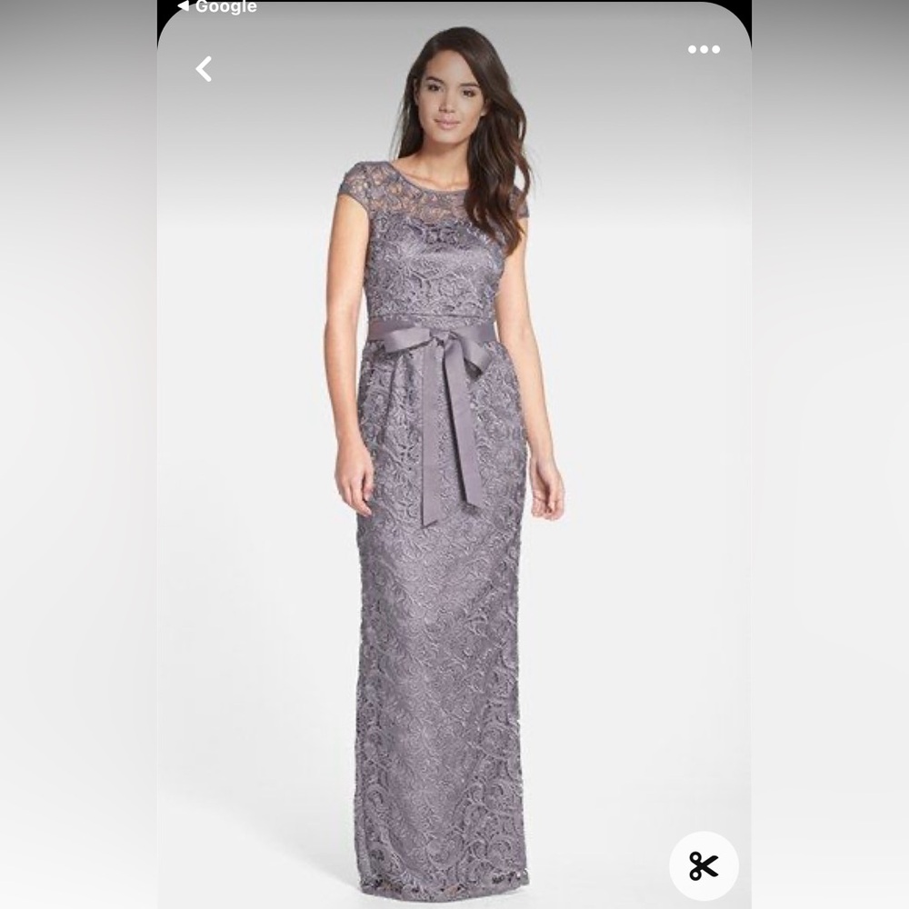 Adrianna Papell Lace Dress from Love Story Collection Elegant Formal.
NWT
